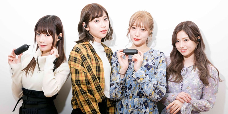 Draw your sounds! SILENT SIREN x XX WIRELESS（HA-XC70BT