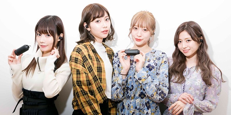 Draw your sounds! SILENT SIREN x XX WIRELESS（HA-XC70BT）