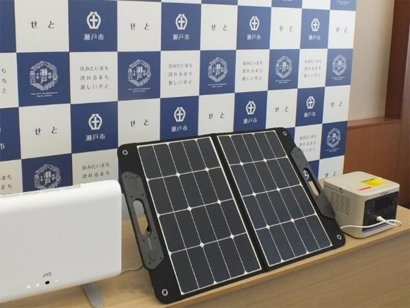 Victor（ビクター）のポータブル電源が、愛知県瀬戸市消防本部の