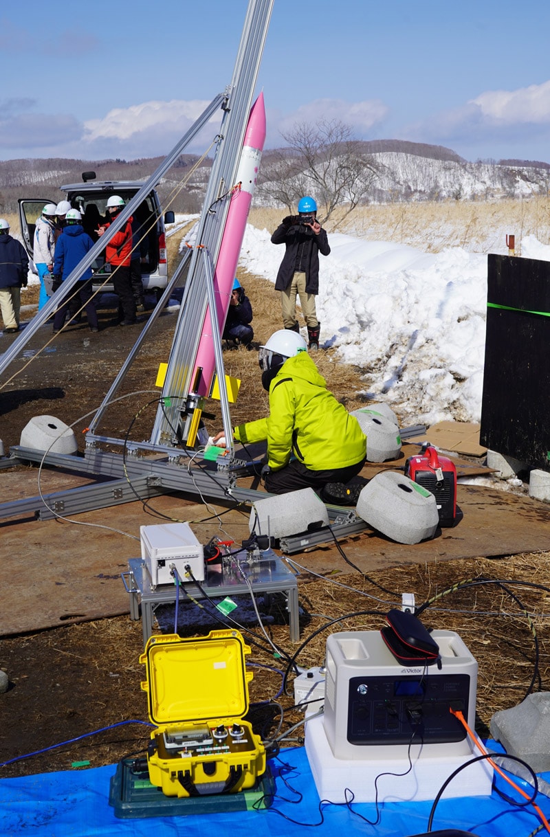 Victor（ビクター）のポータブル電源が東海大学学生ロケット