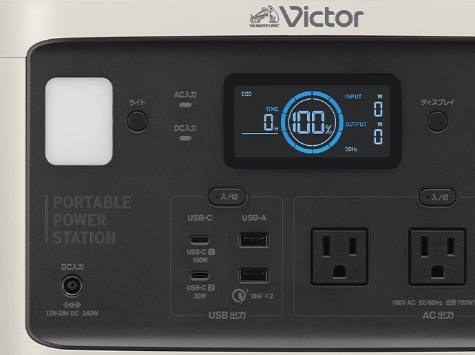 BN-RF800/BN-RF510/BN-RF250 | ポータブル電源 | Victor