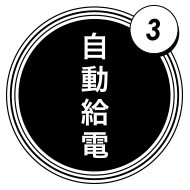 自動給電