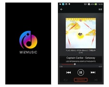 「WiZMUSIC」アプリケーションイメージ