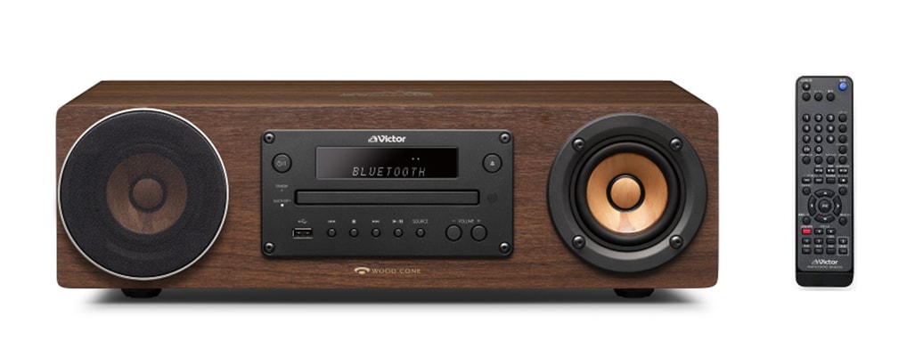 Victor EX-D6 ウッドコーンシリーズ 一体型オールインワンシステム ハイレゾ音源再生 Bluetooth対応