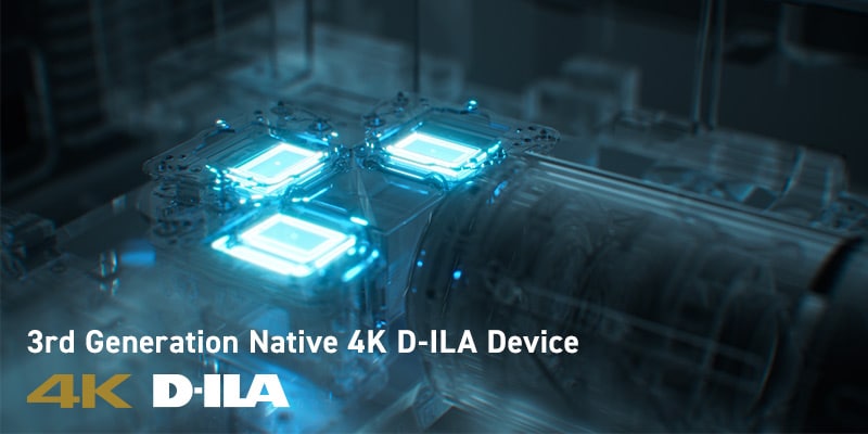 3rd Generation Native 4K  D-ILA Device 4K  D-ILA